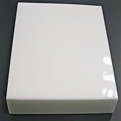 Countertops Gloine Criostalaithe Nana Bán